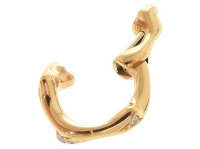 Orecchino in diamante in oro rosa 18K Christian Dior - vista 5