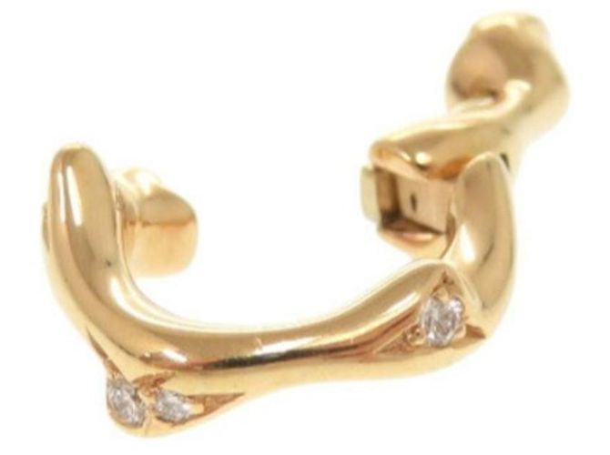 Orecchino in diamante in oro rosa 18K Christian Dior - vista 6