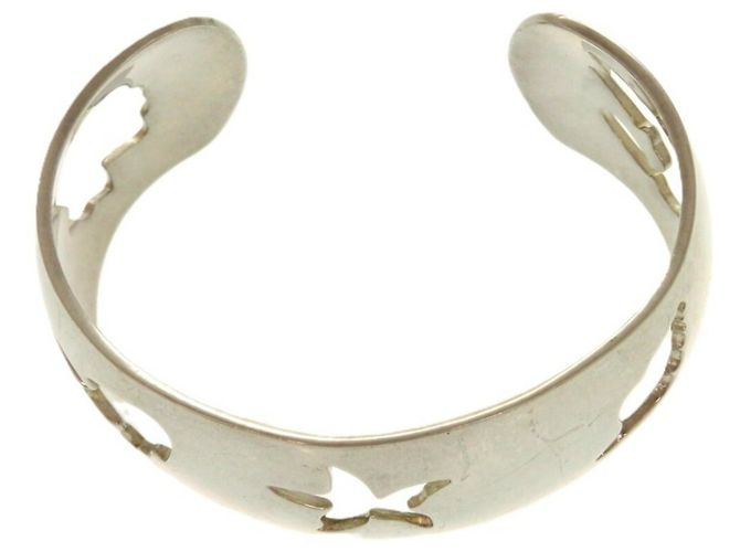 Bracciale Hermès Motivo Mare Argento - vista 3