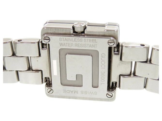 Reloj de pulsera de acero inoxidable con cuarzo Gucci 3600L - vista 7