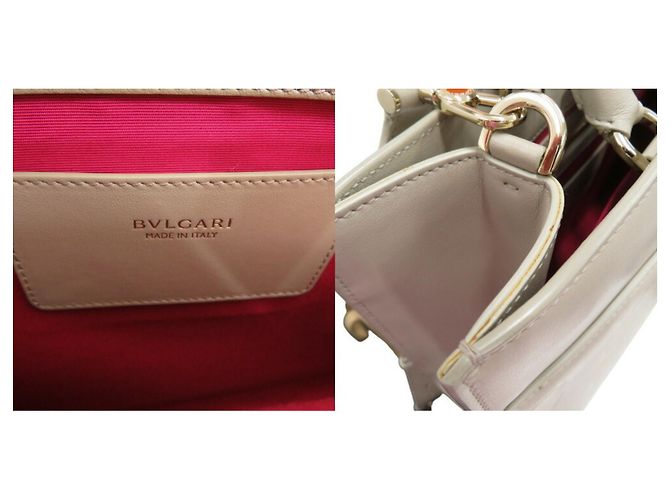 Bulgari Borsa Tote Bvlgari Infinitum Grigio - vista 11