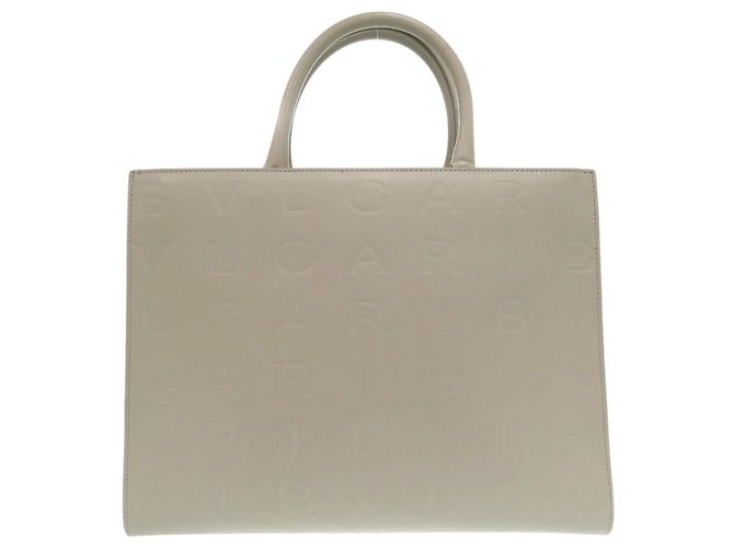 Bulgari Borsa Tote Bvlgari Infinitum Grigio - vista 3