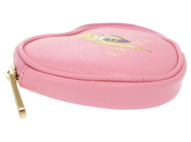 Monedero de cuero en forma de corazón Gucci x Bananya - vista 7