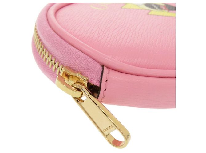 Monedero de cuero en forma de corazón Gucci x Bananya - vista 8