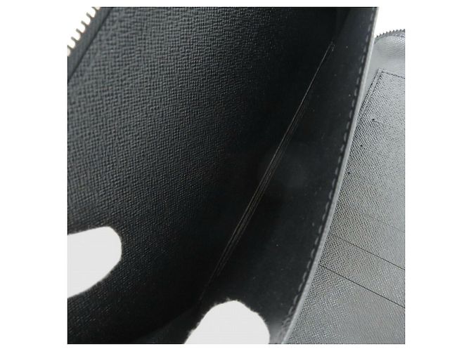 Louis Vuitton Taiga Leather Long Wallet Black - view 6