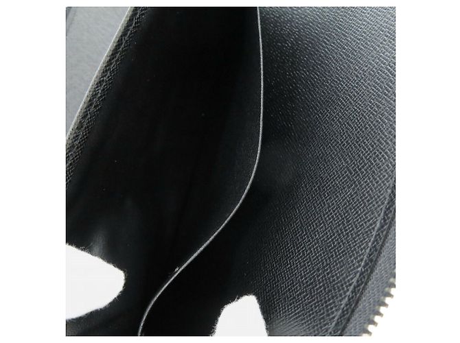 Louis Vuitton Taiga Leather Long Wallet Black - view 7