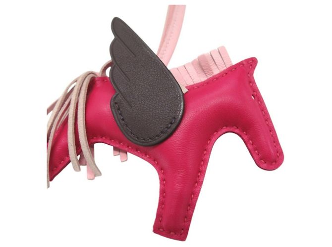 Charm de bolsa Hermès Rodeo Pegasus PM Rosa - vista 6