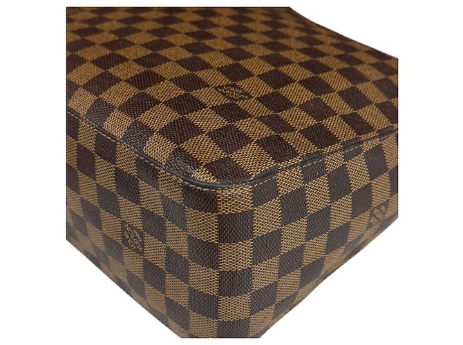 Borsa a Spalla Looping GM Damier Louis Vuitton Marrone - vista 12
