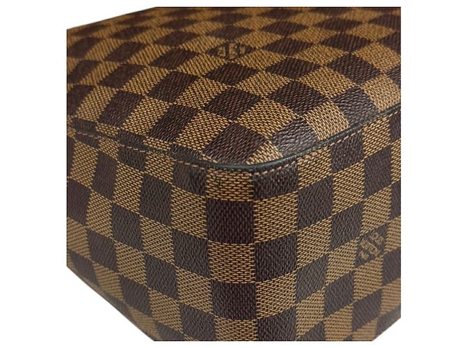 Borsa a Spalla Looping GM Damier Louis Vuitton Marrone - vista 9