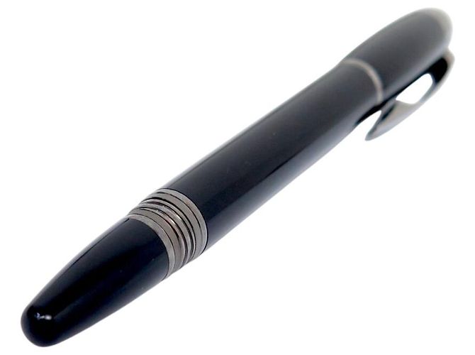 MONTBLANC STARWALKER FÜLLFEDERHALTER MIT HARZPATRONEN + ETUI Schwarz - Ansicht 14