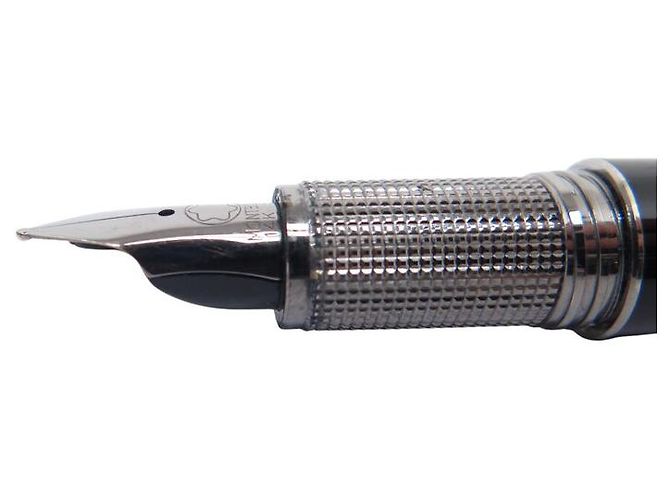 MONTBLANC STARWALKER FÜLLFEDERHALTER MIT HARZPATRONEN + ETUI Schwarz - Ansicht 2