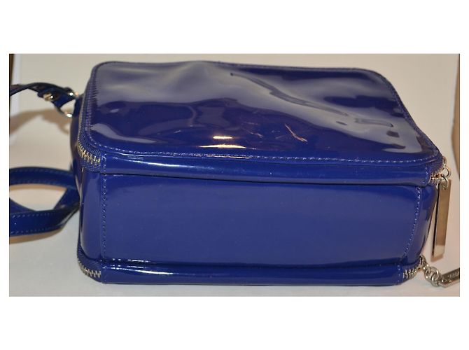 bolso de mano Versace Jeans Couture azul charol - vista 5