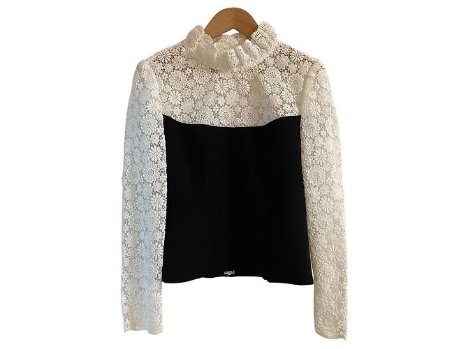 Autre Marque Conjunto de encaje SAKUMI Negro - vista 2