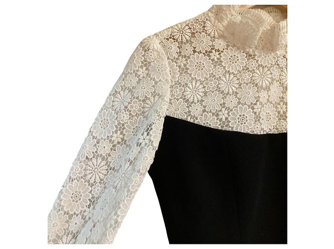 Autre Marque Conjunto de encaje SAKUMI Negro - vista 3