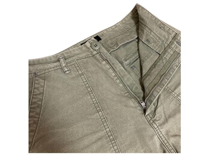 Autre Marque Drawer Cropped Pants Grün - Ansicht 11