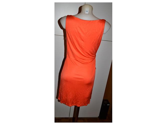 Issa Mini Kleid elastisch orange - Ansicht 3