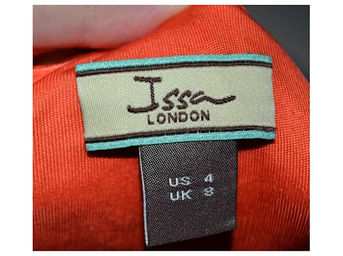 Issa Mini Kleid elastisch orange - Ansicht 4