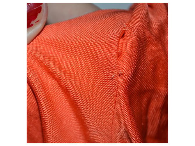 Issa Mini Kleid elastisch orange - Ansicht 5