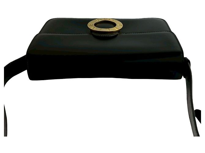 Céline Borsa a tracolla in pelle di vitello Celine Nero - vista 5