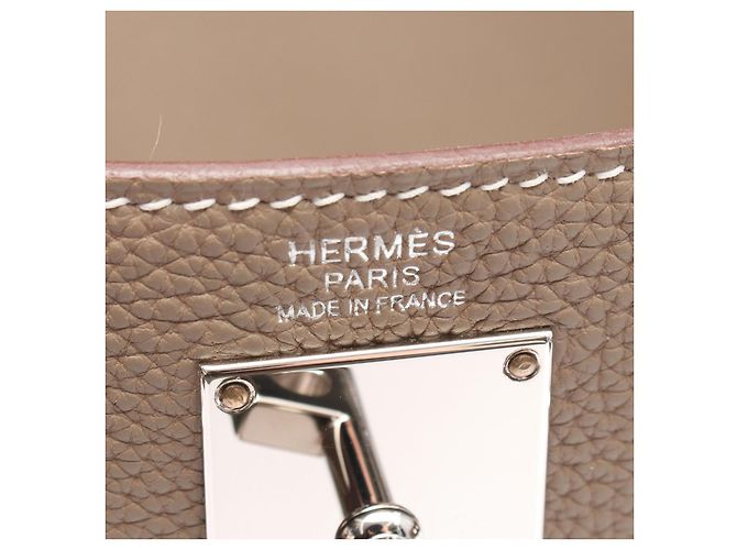 Hermès Borsa a vita 2 in 1 Hermes Kelly Aakade PM Togo Marrone - vista 4