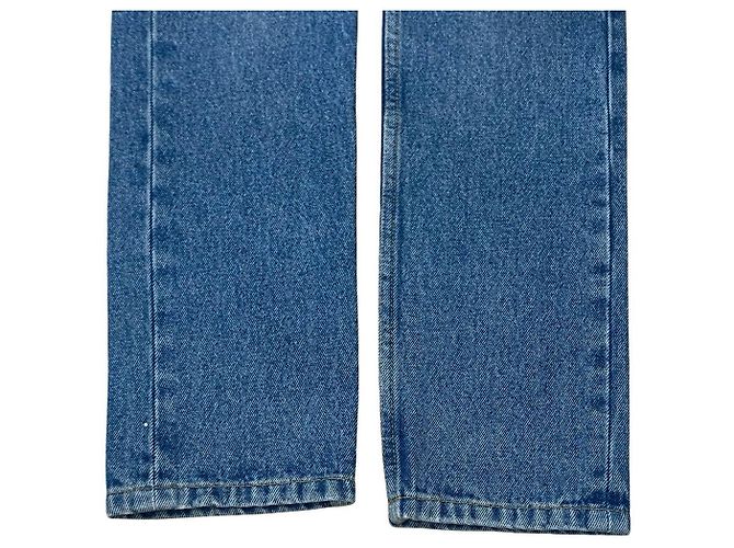 Pantalones de denim de algodón Balenciaga Azul - vista 6