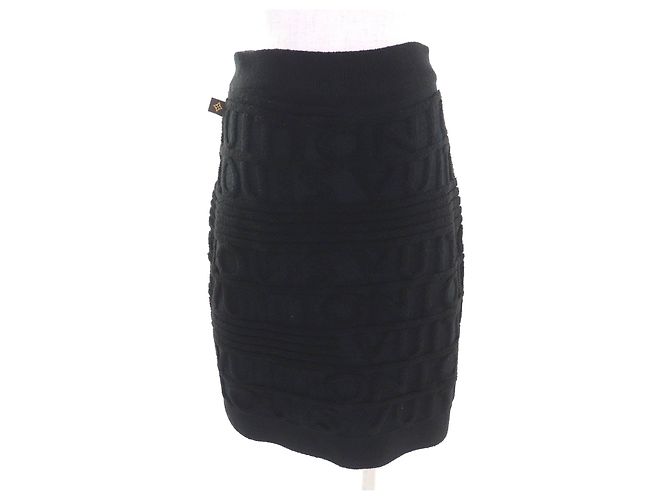 Wollrock von Louis Vuitton Schwarz - Ansicht 4
