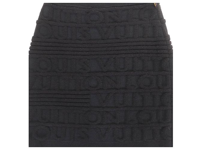 Wollrock von Louis Vuitton Schwarz - Ansicht 5