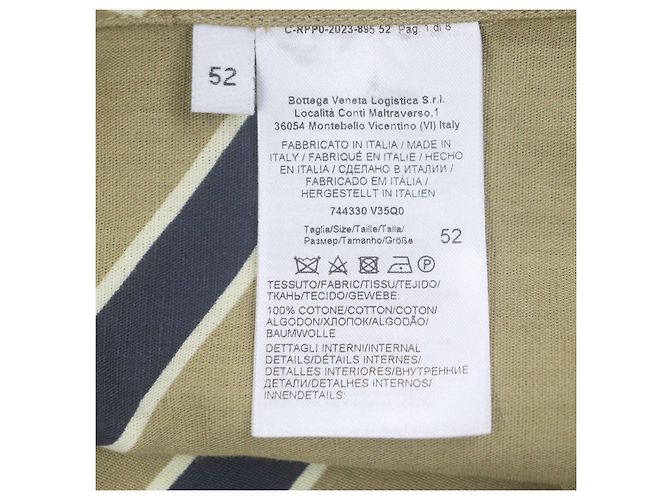 Bottega Veneta Cotton Shirt Beige - view 6