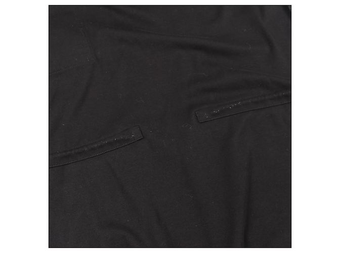 Vestido de algodón bordado con bolsillos de Hermès Negro - vista 5