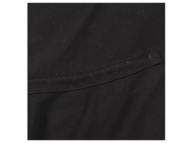 Vestido de algodón bordado con bolsillos de Hermès Negro - vista 7