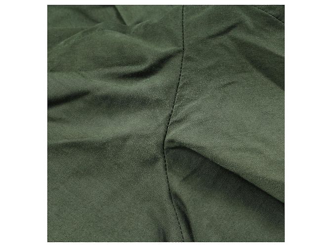 Pantaloni in cotone Hermès Verde - vista 7