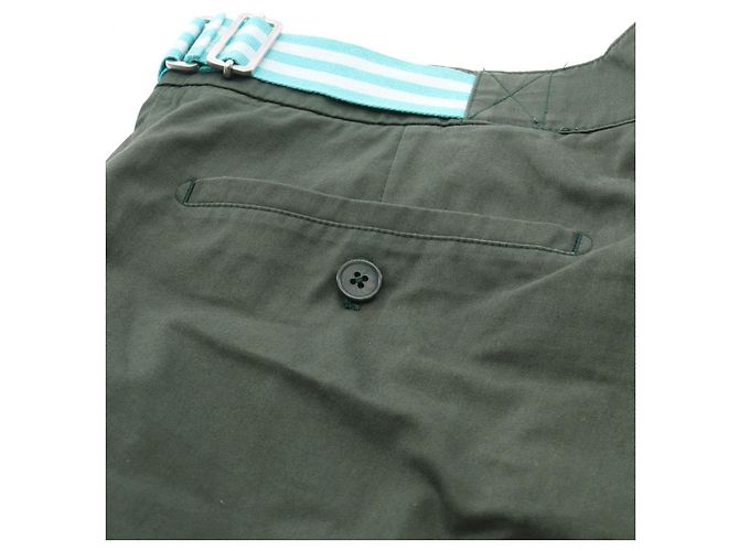 Pantaloni in cotone Hermès Verde - vista 8