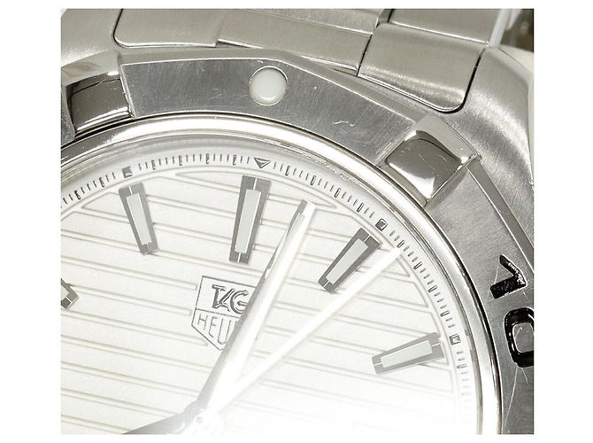 TAG Heuer Aquaracer aus Edelstahl Weiß - Ansicht 5