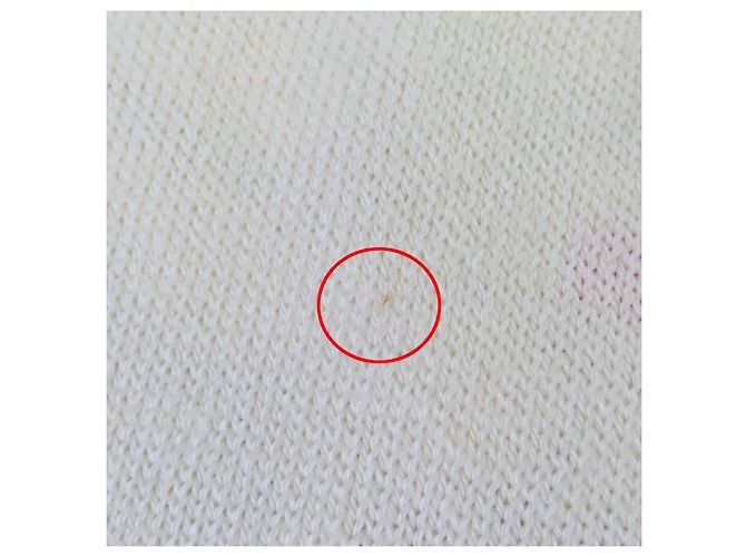 Hermès Polo de lã e seda tricotado Hermes Astrology Twill Branco - vista 8