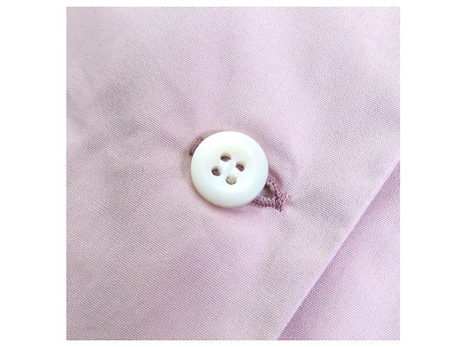 Miu Miu Camisa de algodón con bordado del logo MIUMIU Gris - vista 5