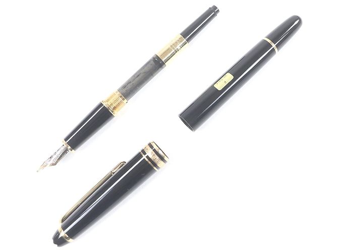 Pluma Montblanc Meisterstück 14K Negro - vista 4