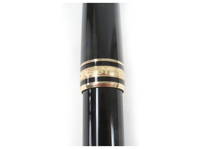 Pluma Montblanc Meisterstück 14K Negro - vista 9