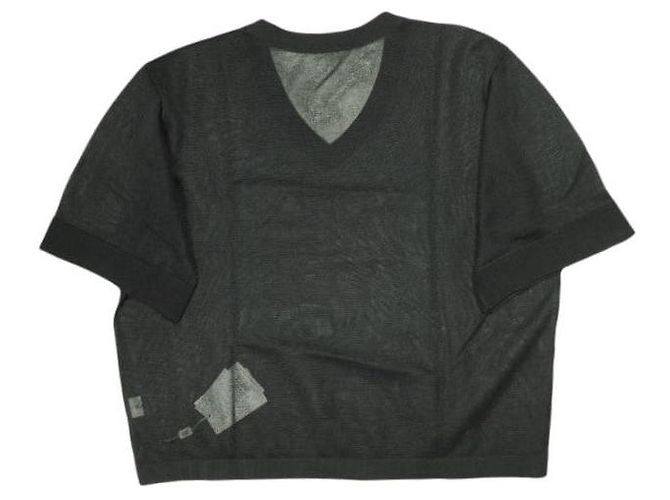 Autre Marque CLANE TRANSPARENTER V-AUSSCHNITT STRICKTOP
Stricktop Schwarz - Ansicht 2