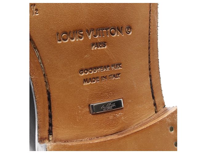 LV Flex Leder Chelsea Boots von Louis Vuitton Schwarz - Ansicht 6