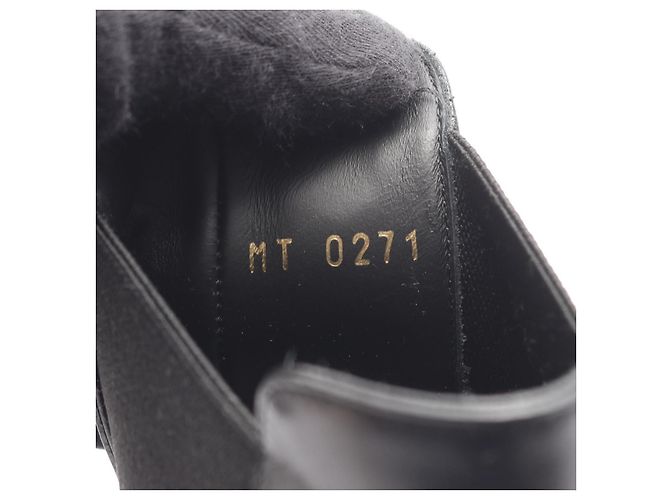 LV Flex Leder Chelsea Boots von Louis Vuitton Schwarz - Ansicht 8