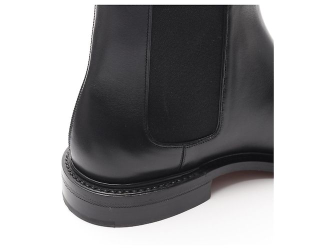 LV Flex Leder Chelsea Boots von Louis Vuitton Schwarz - Ansicht 9