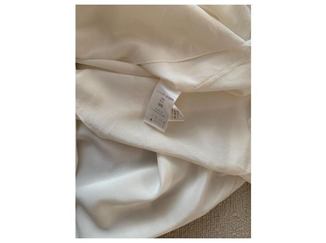 Top Chloé, modello Crêpe avorio SS2008 di Phoebe Philo Bianco - vista 4
