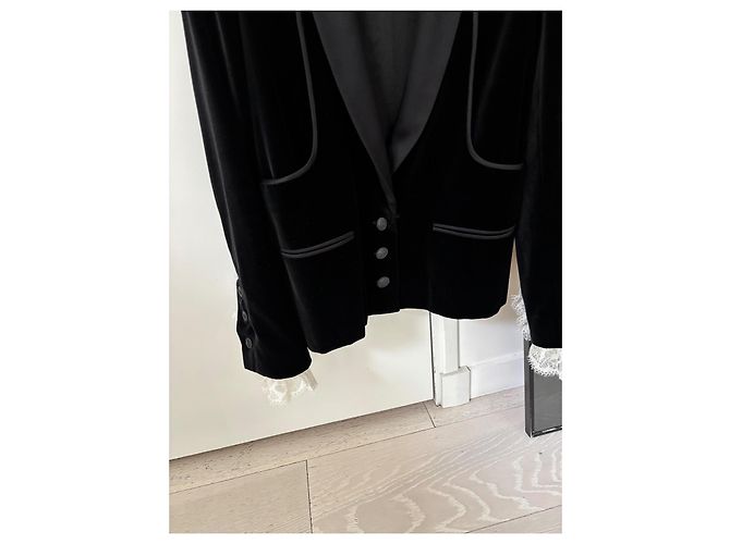 La piccola giacca nera Chanel Nero - vista 13