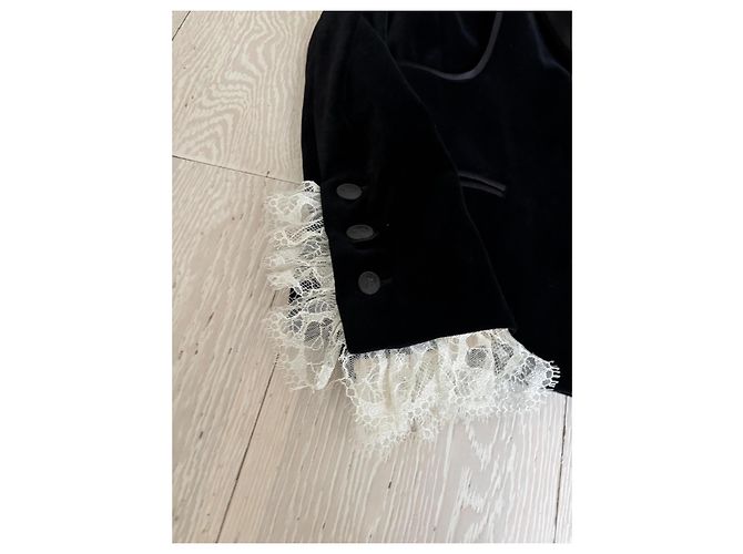 La piccola giacca nera Chanel Nero - vista 14