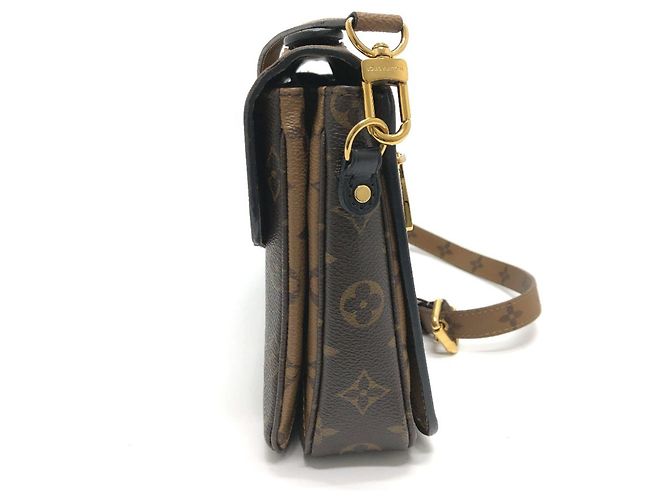 Pochette Metis Louis Vuitton Marrone - vista 3