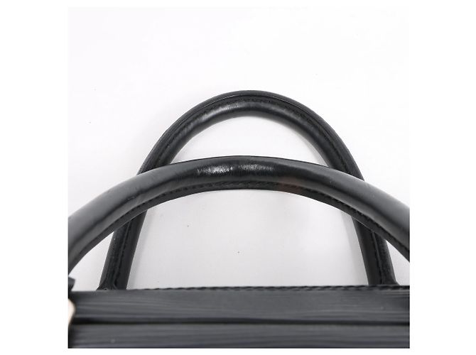 Borsa a mano lunga Epi Vivienne Louis Vuitton in nero M59112 - vista 10