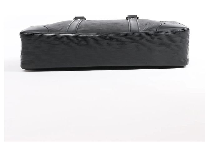 Borsa a mano lunga Epi Vivienne Louis Vuitton in nero M59112 - vista 11