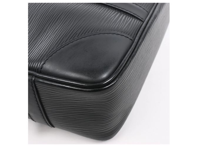 Borsa a mano lunga Epi Vivienne Louis Vuitton in nero M59112 - vista 13