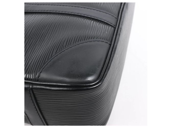 Borsa a mano lunga Epi Vivienne Louis Vuitton in nero M59112 - vista 15