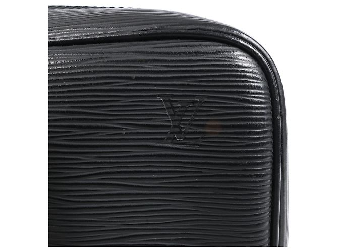 Borsa a mano lunga Epi Vivienne Louis Vuitton in nero M59112 - vista 8